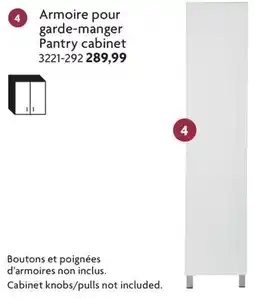 Home Hardware Pantry cabinet Armoire avec évier Sink cabinet offer