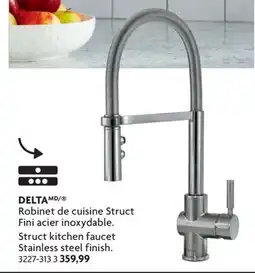 Home Hardware Struct kitchen faucet Stainless steel finish offer