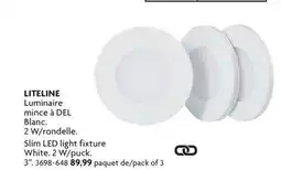Home Hardware Slim LED light fixture offer