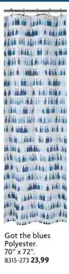Home Hardware Got the blues shower curtains offer