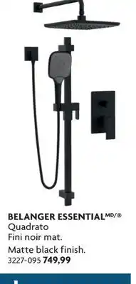 Home Hardware Quadrato Single Handle Pressure Balanced Shower Faucet Kit offer