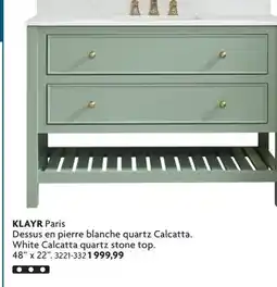 Home Hardware Paris Vanities offer
