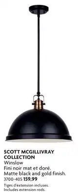 Home Hardware Winslow Light Fixture offer