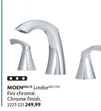 Home Hardware Lindor 2 Handle Widespread Lavatory Faucet - Chrome offer