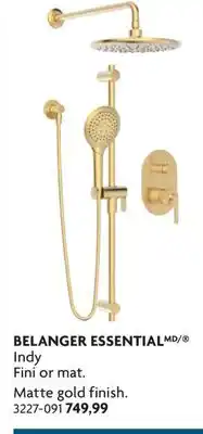 Home Hardware Indy Shower Faucet Combo offer