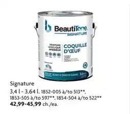 Home Hardware Interior Acrylic Latex Semi-Gloss Paint - Clear Base, 3.4 L offer