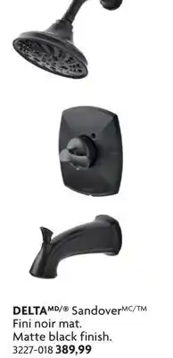 Home Hardware Matte black finish offer