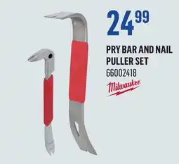 Canac Pry Bar and Nail Puller Set offer