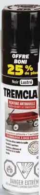 Canac Tremclad Anti-Rust Black Gloss Paint - 425 g offer
