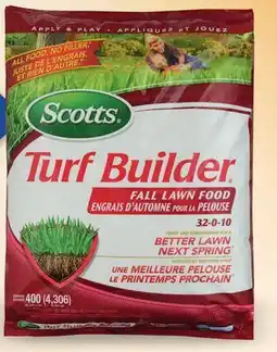 Canac Turf Builder Fall Lawn Fertilizer 32-0-10 offer