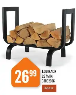 Canac Log Rack 23 5/8 in offer