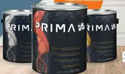 Canac Prima Flat Interior Latex Paint Ultimate White 3.78 L offer