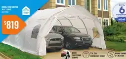 Canac Double Car Shelter offer