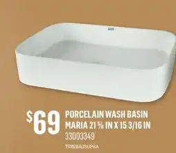 Canac Porcelain Wash Basin offer
