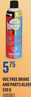 Canac VOC Free Brake and Parts Kleen 539g offer