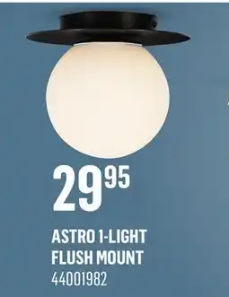 Canac Astro 1-Light Flush Mount offer