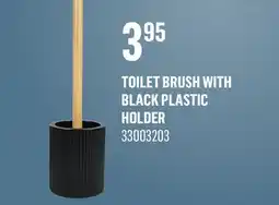 Canac Toilet Brush with Black Plastic Holder offer