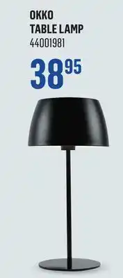 Canac Okko Table Lamp offer