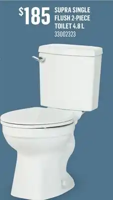 Canac Supra Single Flush 2-Piece Toilet 4.8 L offer