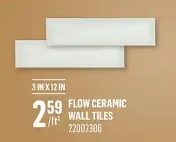 Canac Flow Ceramic Wall Tiles offer
