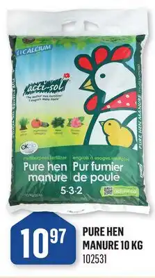 Canac Pure Hen Manure offer