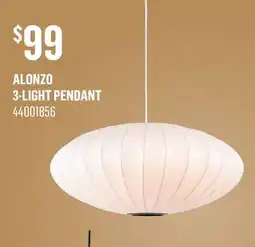 Canac Alonzo 3-Light Pendant offer