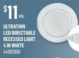 Canac Ultrathin LED Directable Recessed Light 4in White offer