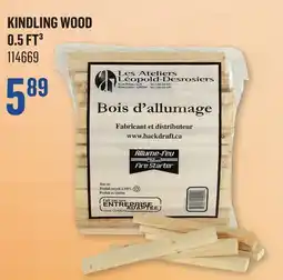 Canac Kindling Wood 0.5 ft³ offer