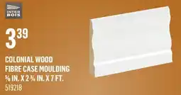 Canac Colonial Wood Fibre Case Moulding 5/8in.x23/4in.x7ft offer