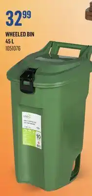Canac Wheeled Bin 45L offer