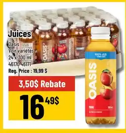 Mayrand Juices Oasis offer