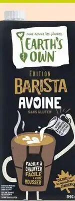 Avril Boisson d'avoine barista offer