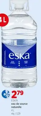Avril ESKA eau de source naturelle offer