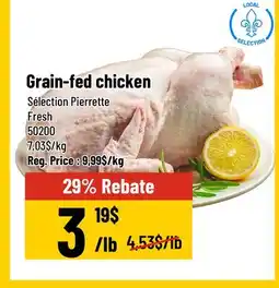 Mayrand Grain-fed chicken offer