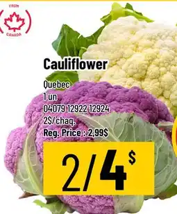 Mayrand Orange cauliflower 1 un offer