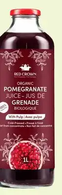 Avril Jus de grenade bio avec ou sans pulpe offer