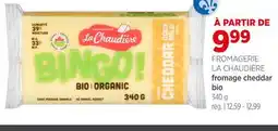 Avril fromage cheddar bio offer
