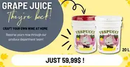 Mayrand Grape Juice offer