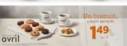 Avril Un biscuit, plaisir garanti offer