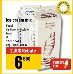 Mayrand Ice Cream Mix 2 L Natrel offer