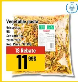 Mayrand Vegetable Rotini Pasta 5 lb Grisspasta offer