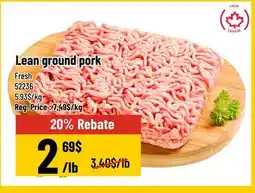 Mayrand Lean ground pork offer