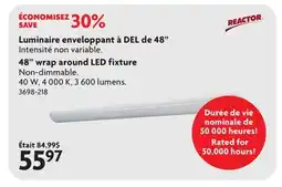 Home Hardware OMNIMAX 48 wrap around LED fixture offer