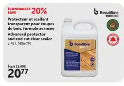 Home Hardware Advanced protector and end cut clear sealer offer