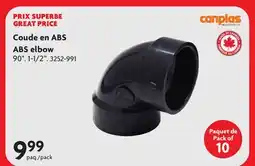 Home Hardware ABS elbow offer