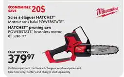Home Hardware HATCHET pruning saw offer