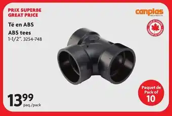 Home Hardware ABS tees offer