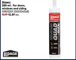 RONA LEPAGE 280-ml. For doors, windows and siding offer