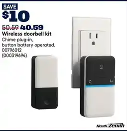 RONA Heath Zenith Wireless doorbell kit offer