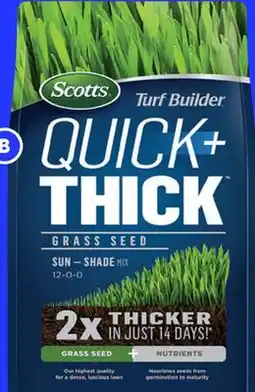 RONA SCOTTS 2.8-kg. grass seeds offer